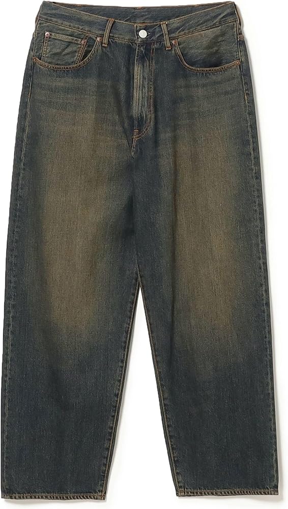 Amazon | [ビームス] ジーンズ ワイドフィット デニムパンツ